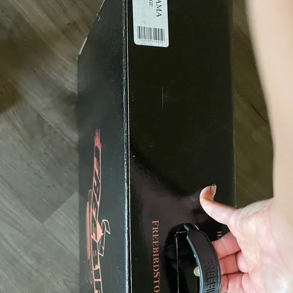 Freebird Tan Heeled Boots Sleek Western Style - Picture 6 of 6